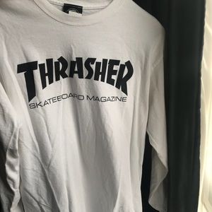 THRASHER LONG SLEEVE T-SHIRT